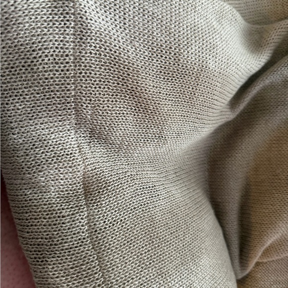 NWT Johnny Was CALME Linen Long Cardigan (Missing Tie) | Oatmeal Neutral - Picture 7 of 7